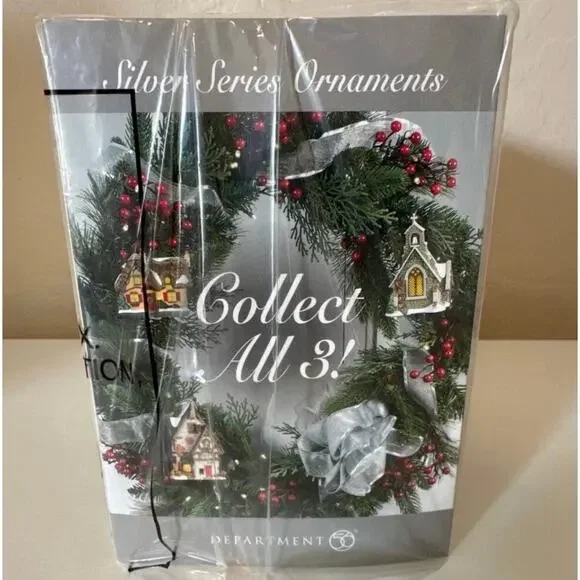 Department 56 Dickins' Village Isle of Wight Chapel 6002255 Christmas Ornament - Picture 6 of 6